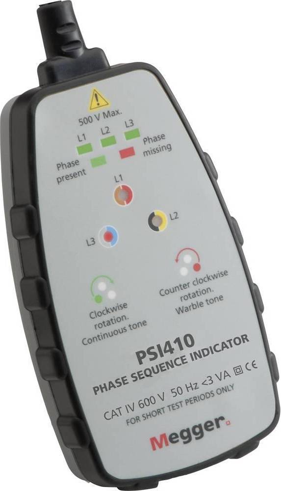 Megger PSI410 Phase Rotation Tester
