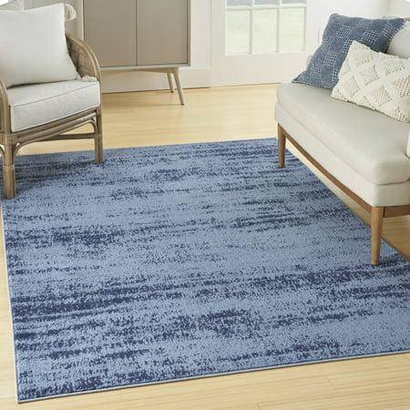 Nourison Essentials Solid Blue