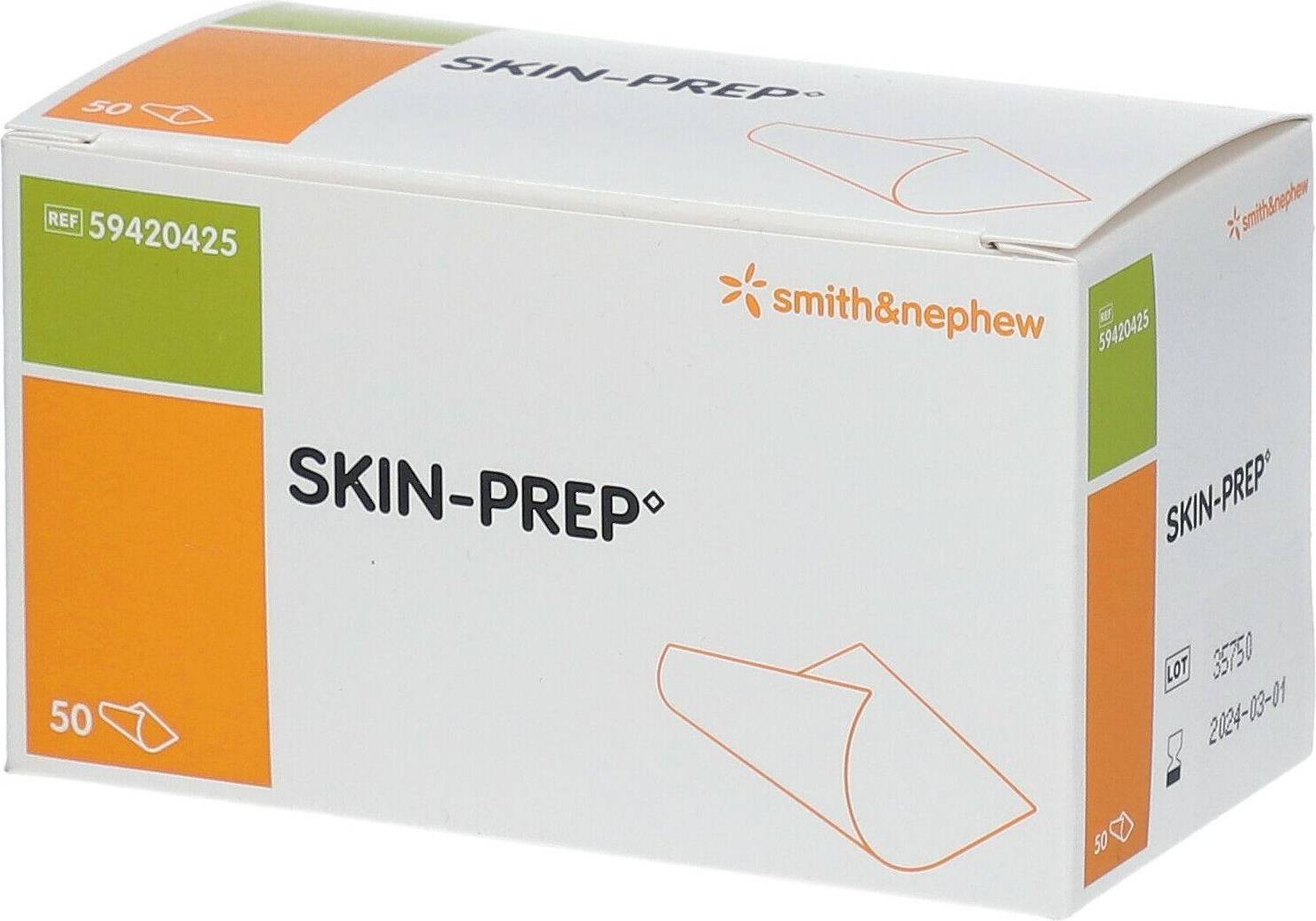 Aposito Skin-Prep Protector Cutaneo 50 Toallitas