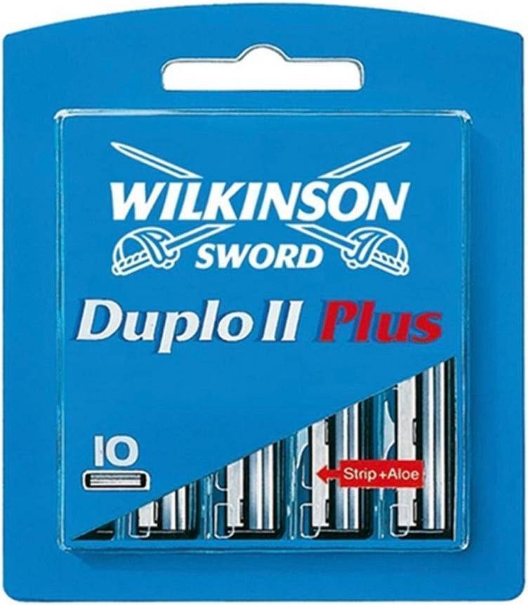 Wilkinson Sword Duplo II Plus Razor Blade Refill Cartridges Pack