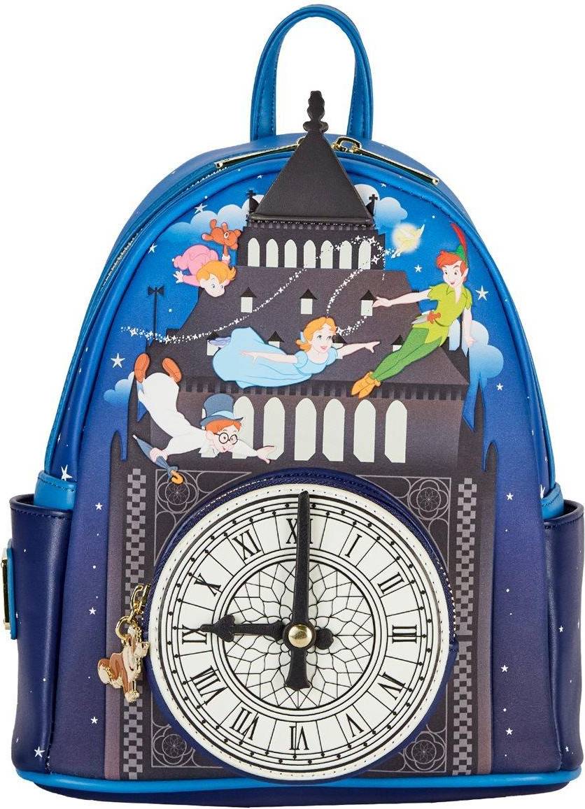 Loungefly Disney Peter Pan Glow Clock Mini Backpack - Multi