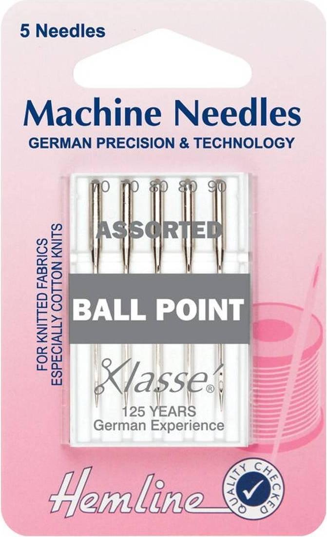 Sewing machine Hemline Ball Point Sewing Machine Needles