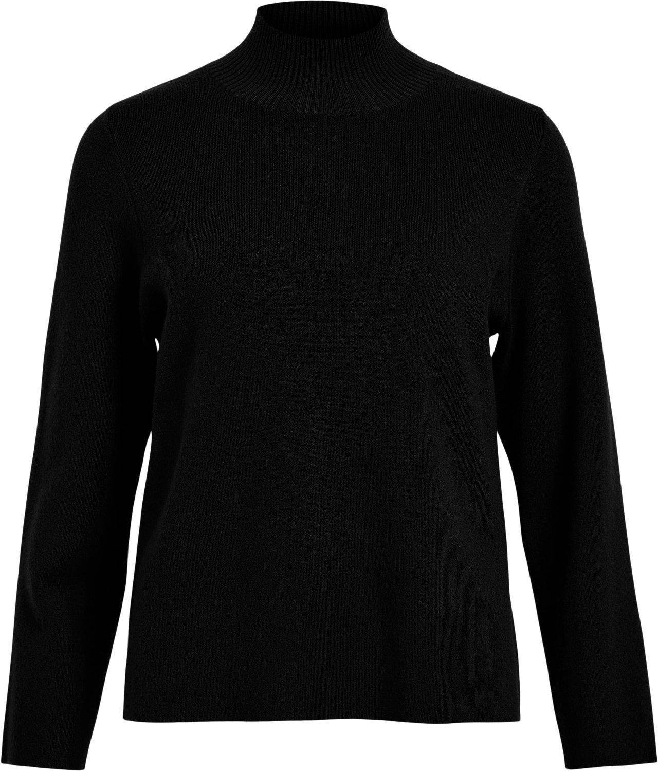 Object Højhalset Pullover Sort