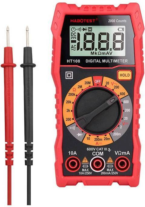 HT108L Digital Universal Multimeter