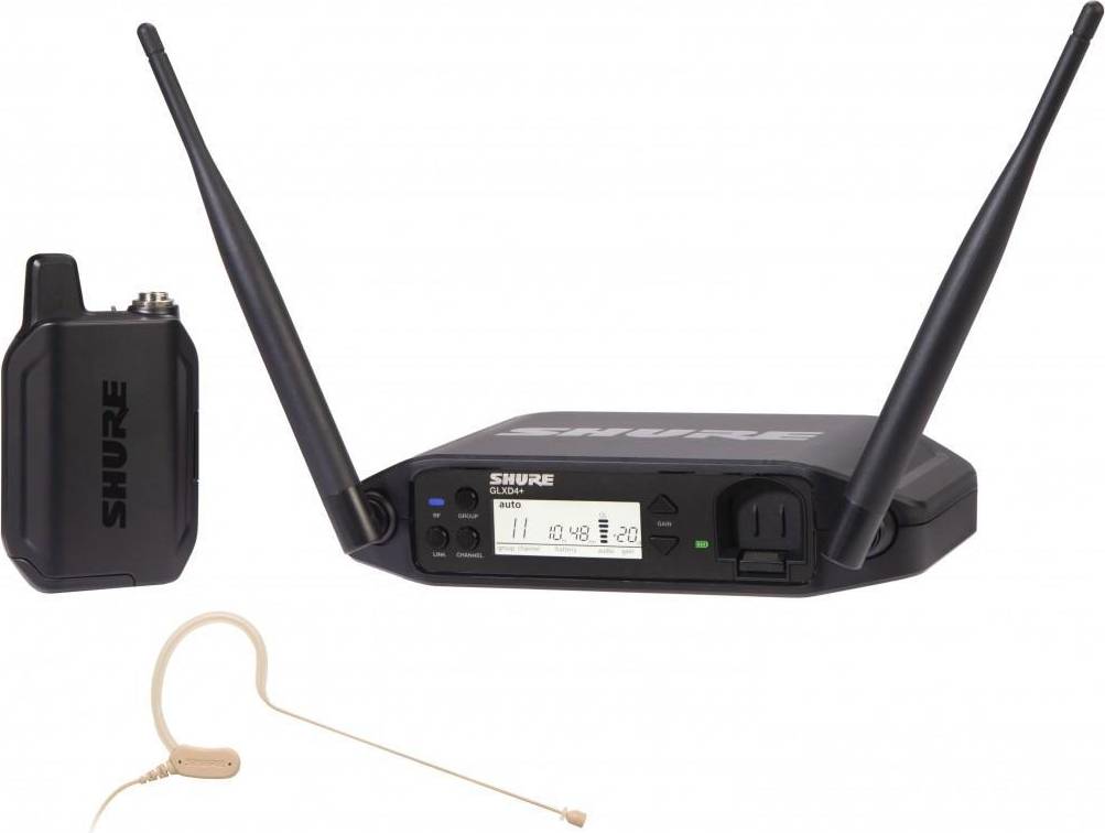 Shure GLXD14+/MX53 Digital Wireless Headset System