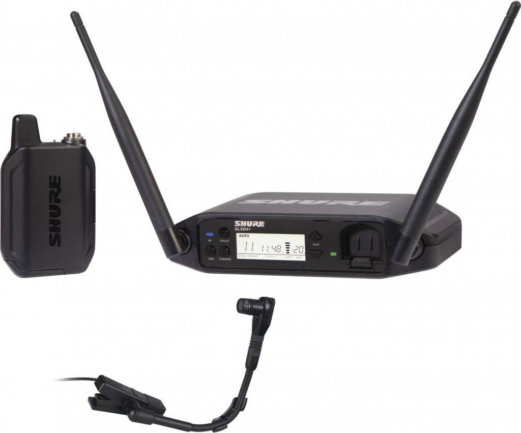 Shure GLXD14+/B98 Digital Wireless Instrument System