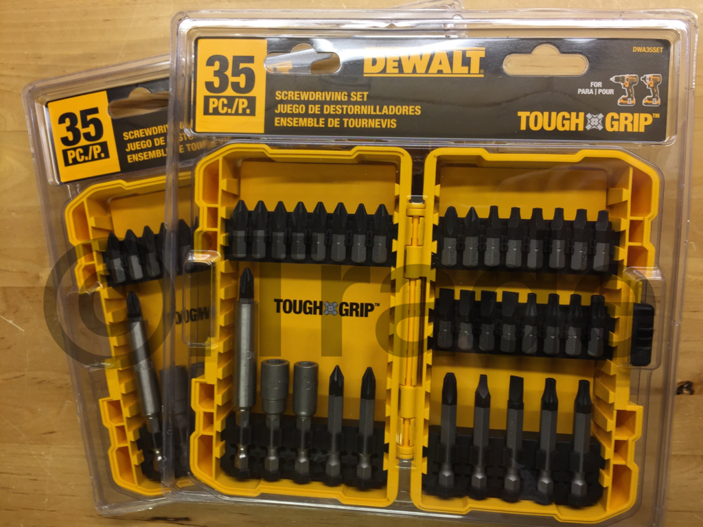 Dewalt Screwdriver Bit Set 35-piece Bit Screwdriver