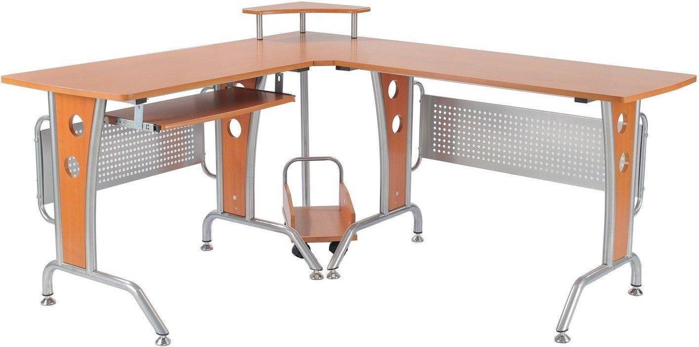 Corner desk Homcom L Shaped Corner Writing Desk
