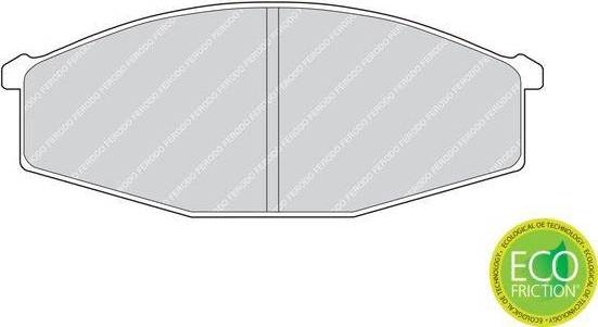 FDB643 Brake Pad Set