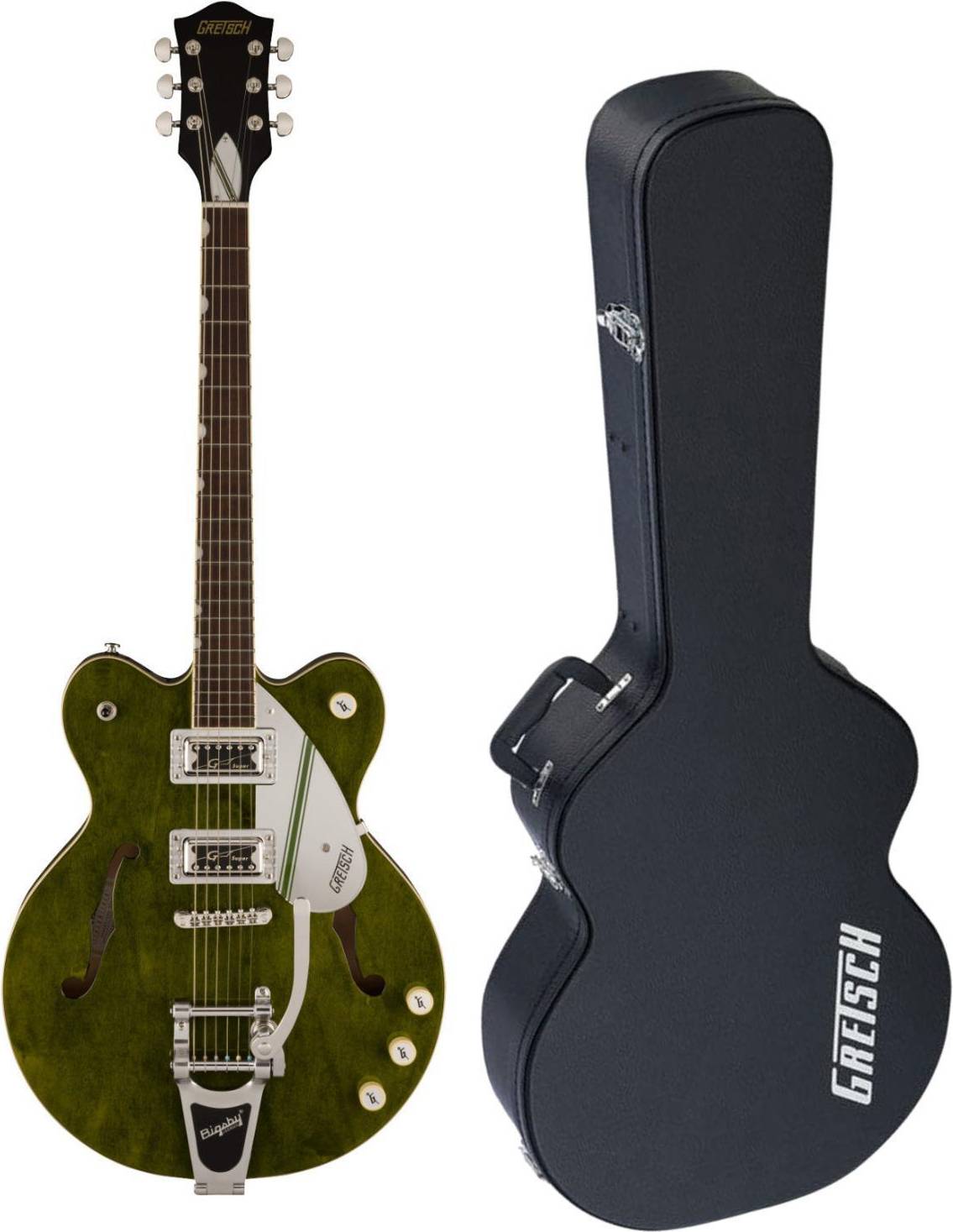 Guitar center Gretsch Limited Edition G2604T Streamliner Rally 2 Center Block Rally Green