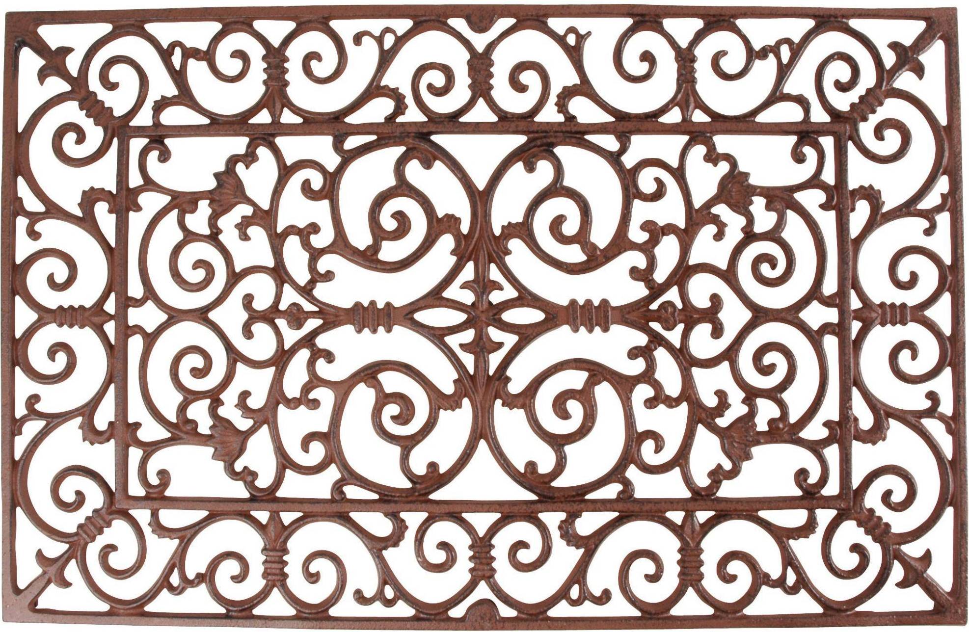 Esschert Design Scrolled Brown