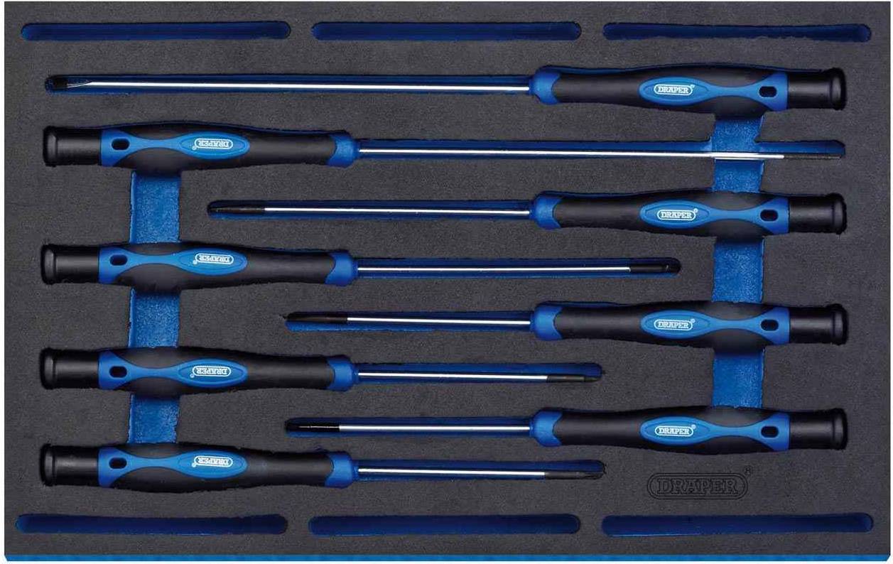 Draper IT-EVA14 Long Precision Set Insert Tray Bit Screwdriver