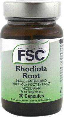 FSC Rhodiola Root Extract 500mg 60 pcs