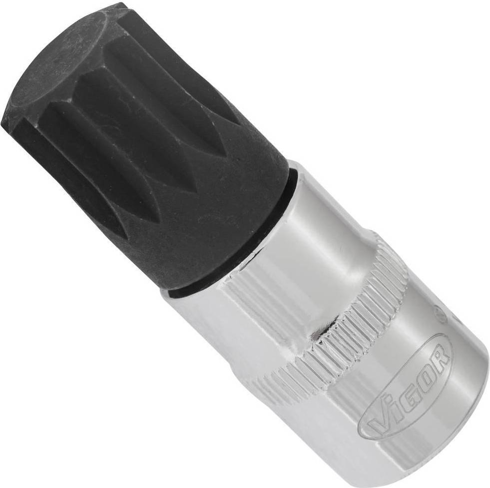 VIGOR V6113 3/8 Inch Internal Multi Tooth Screw Socket Bit