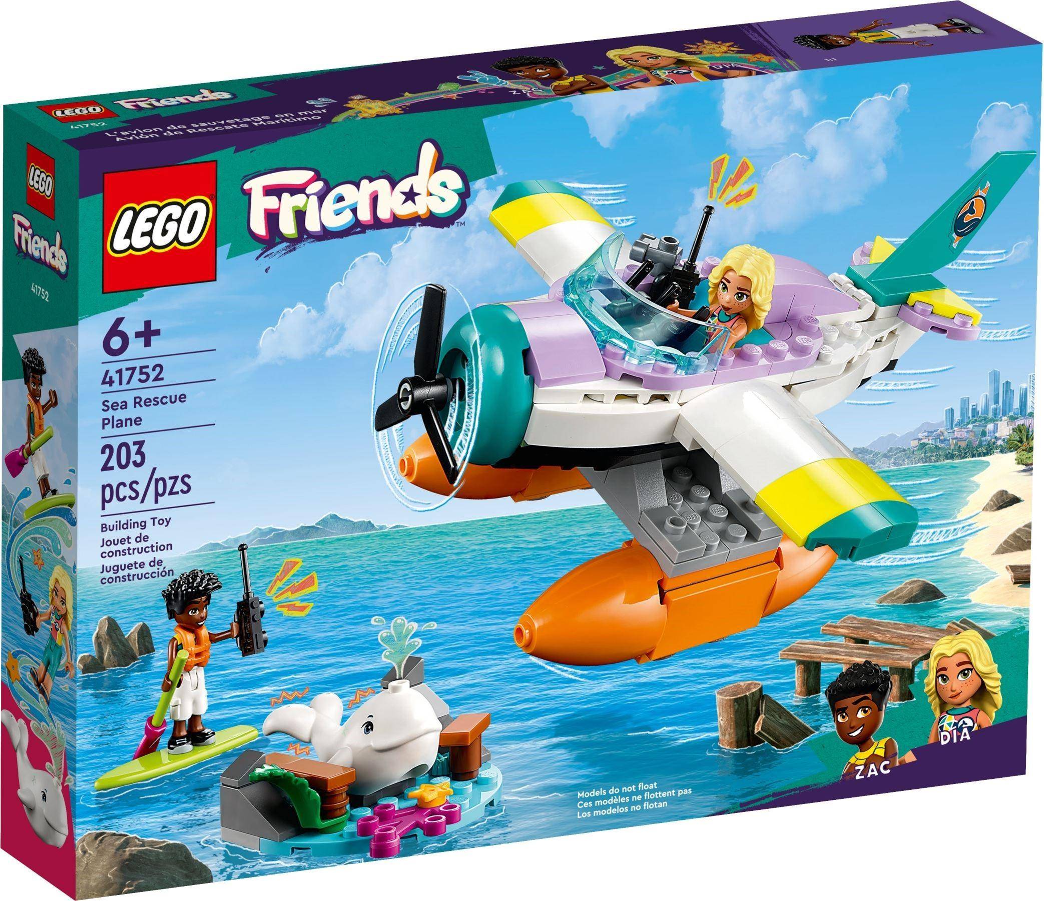 LEGO Friends Sea Rescue Plane 41752