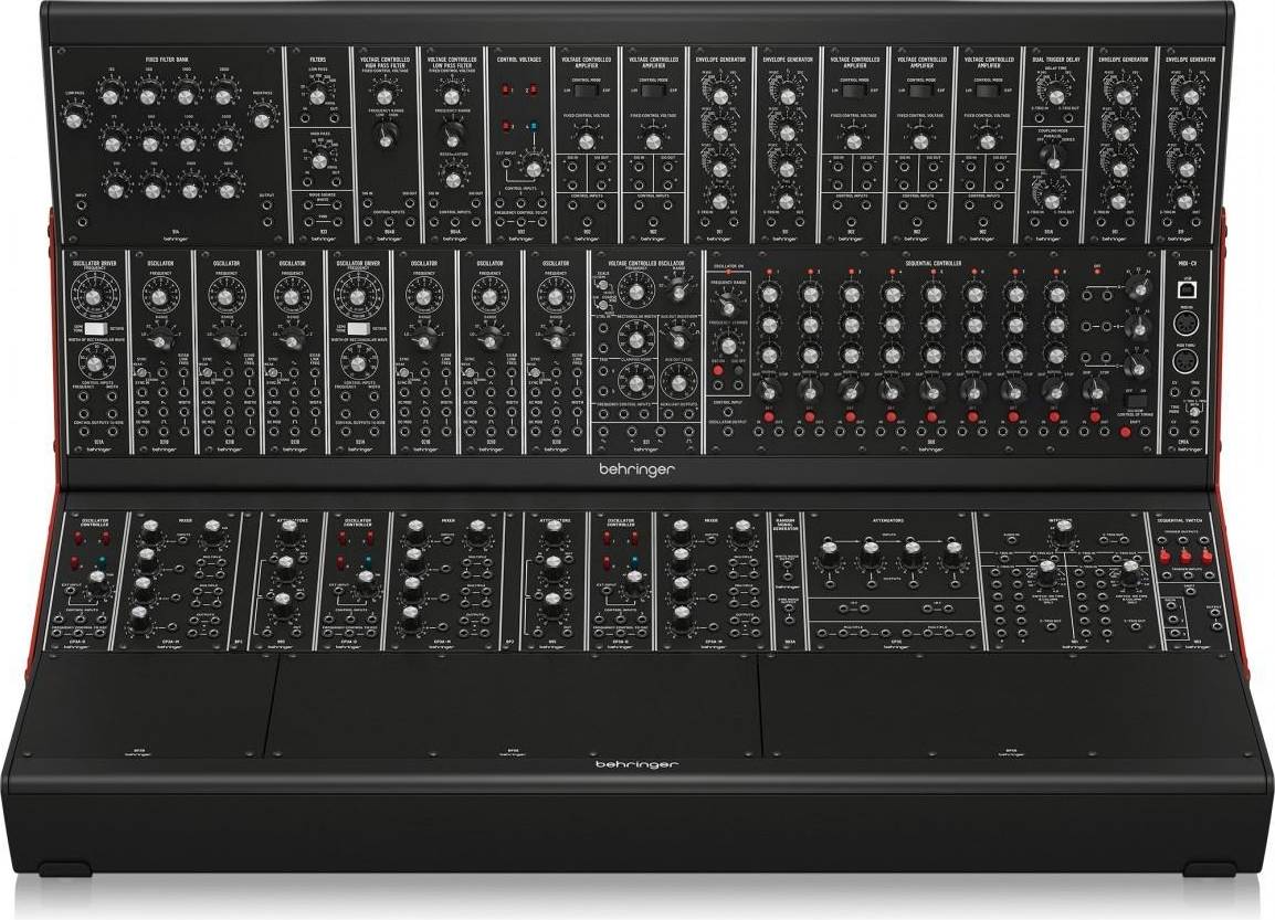 Behringer System 55 Modulär Synthesizer med 38 Moduler