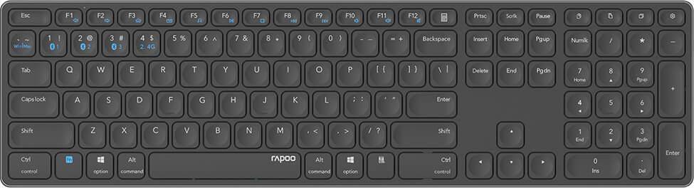 E9800M Multi-Mode Wireless Keyboard
