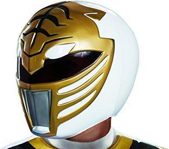 White Ranger Adult Helmet