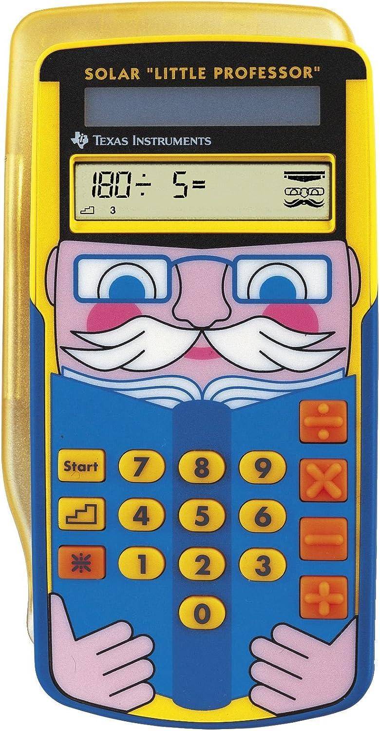Texas lommeregner Texas Instruments Little Professor Solar
