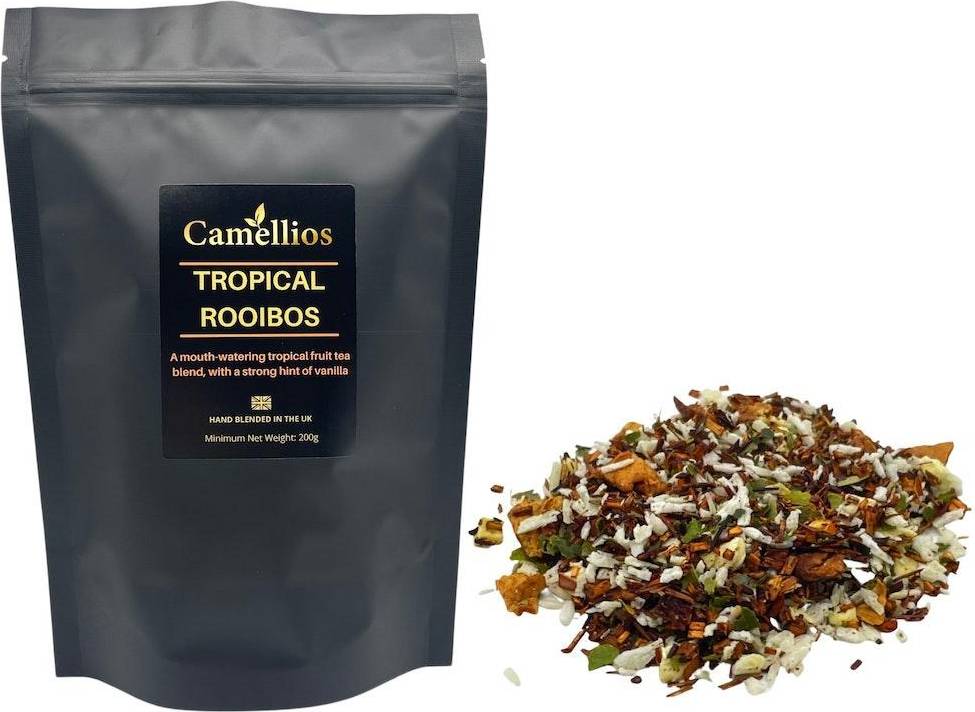 Camellios Tropical Rooibos Tea, Rooibos Loose Leaf