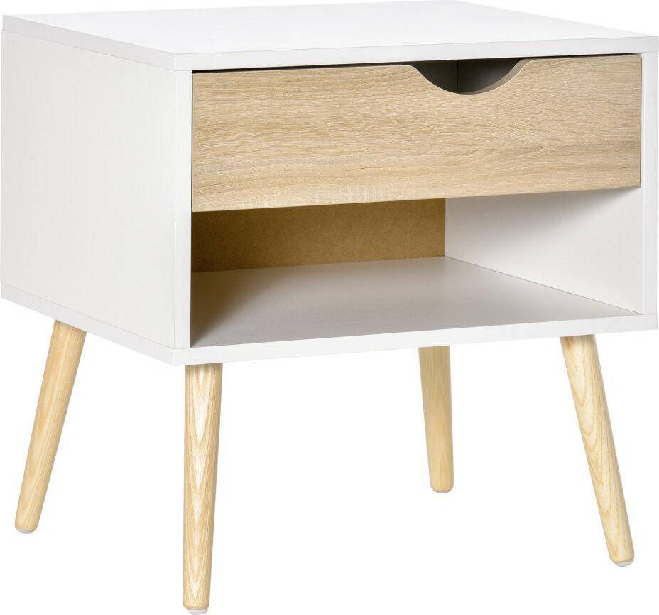 Homcom Minimalist Style Bedside Table