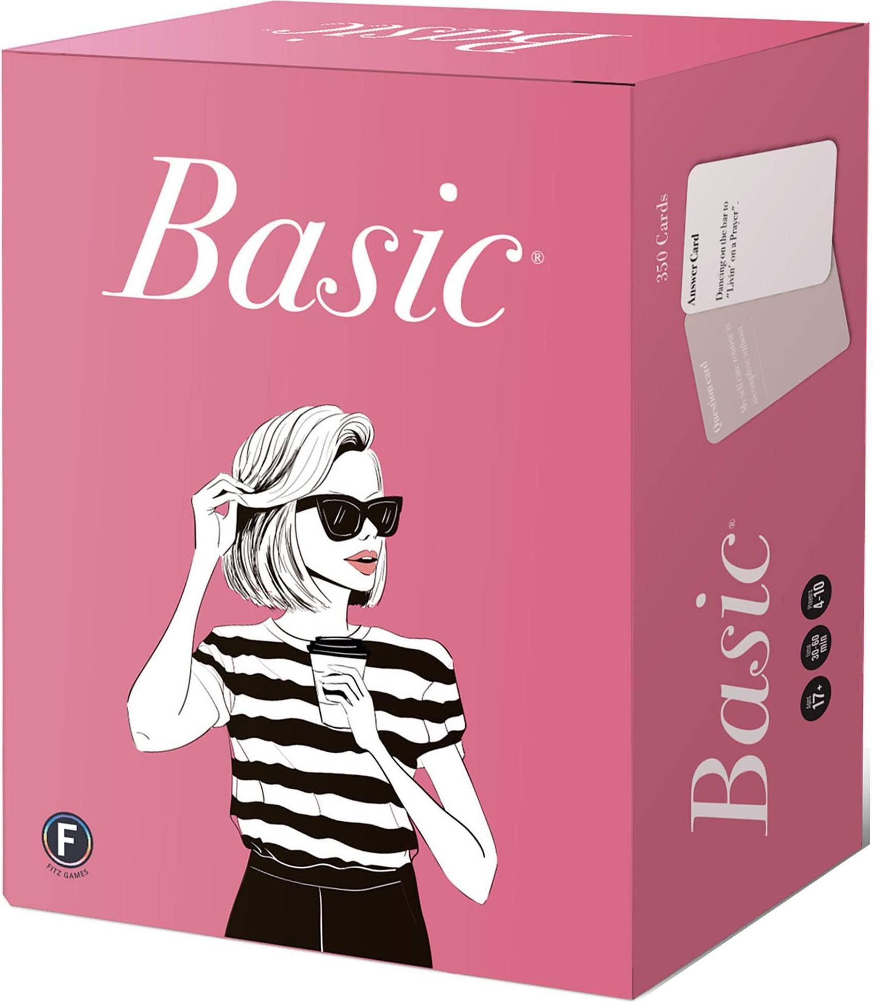 Basic AF Card Game - Pink
