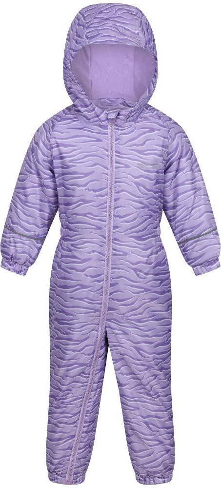 Regatta Kid's Printed Splat II Waterproof Rainsuits - Pancy/Zebra