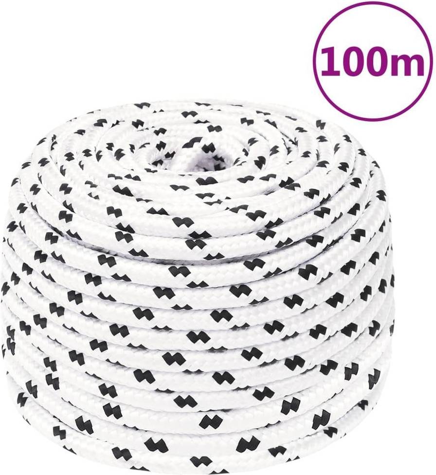 vidaXL Work Rope 10 mm 100 m Polyester
