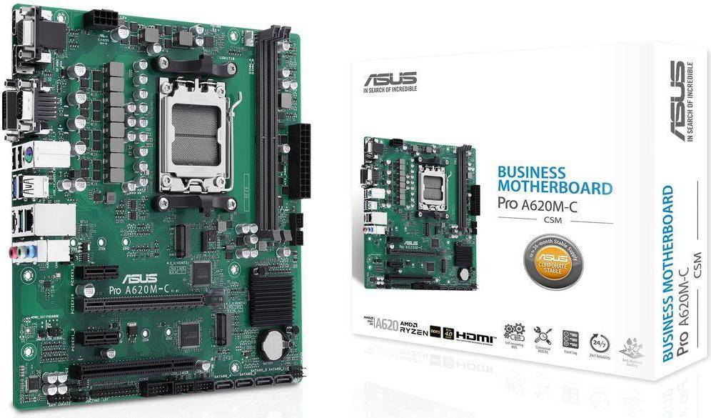 ASUS Moderkort AM5 Micro-ATX