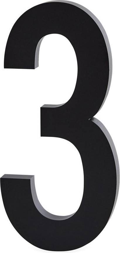 Design Letters Alu Number 3