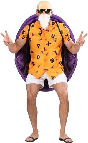 Fun Dragon Ball Z Master Roshi Costume for Men Plus Size
