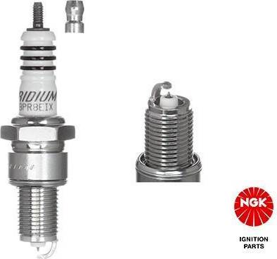 NGK BPR8EIX 6684 Spark Plug IX