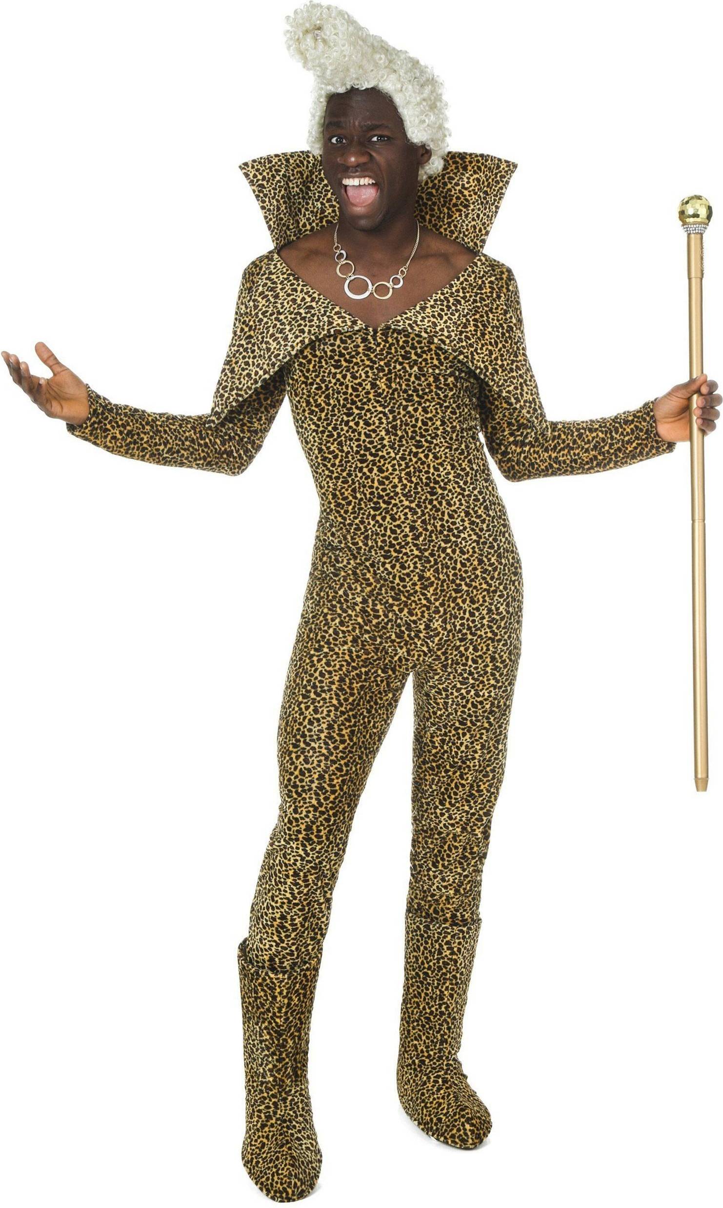 Fun Costumes 5th Element Ruby Rhod Costume with Wig XL