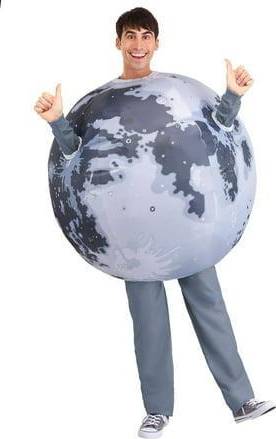 Fun Costumes Inflatable Moon Costume One Size