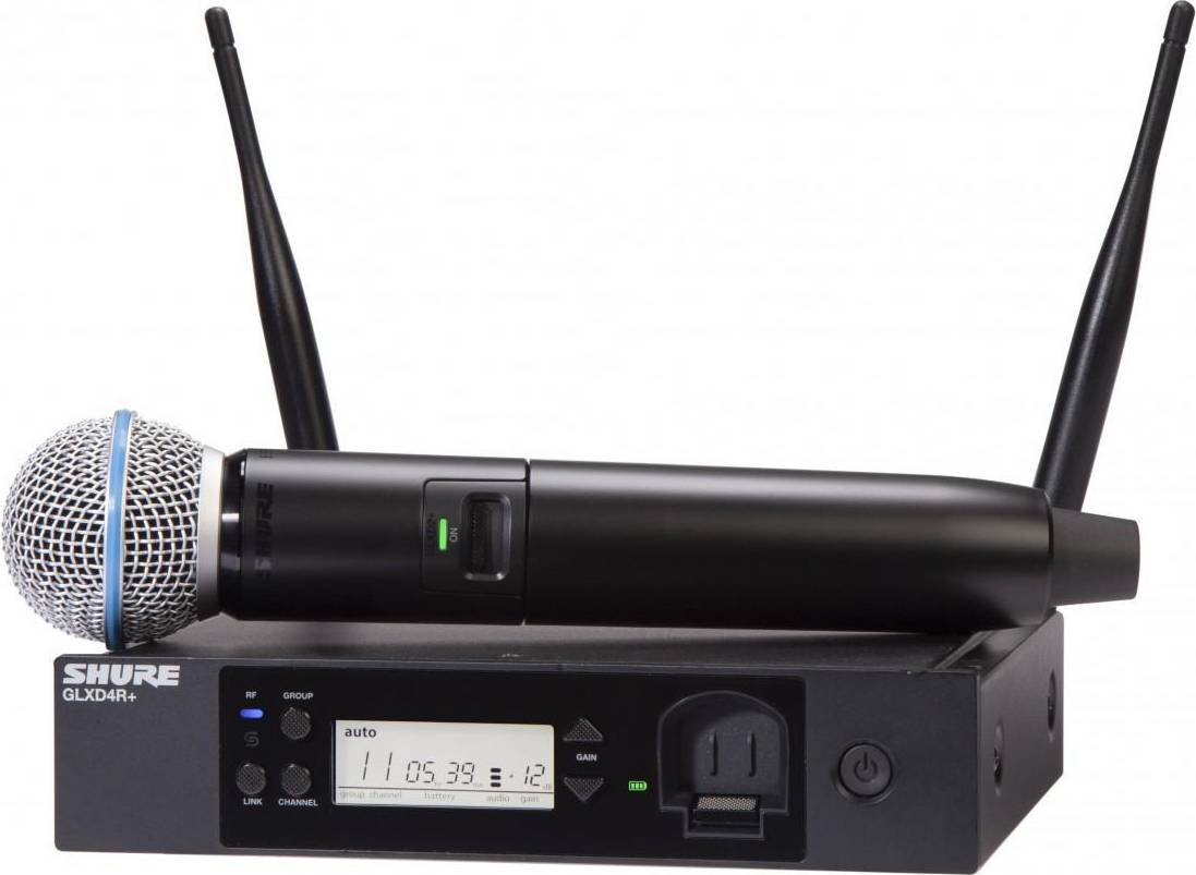 Shure GLXD24R /B58 Digital Wireless Microphone System