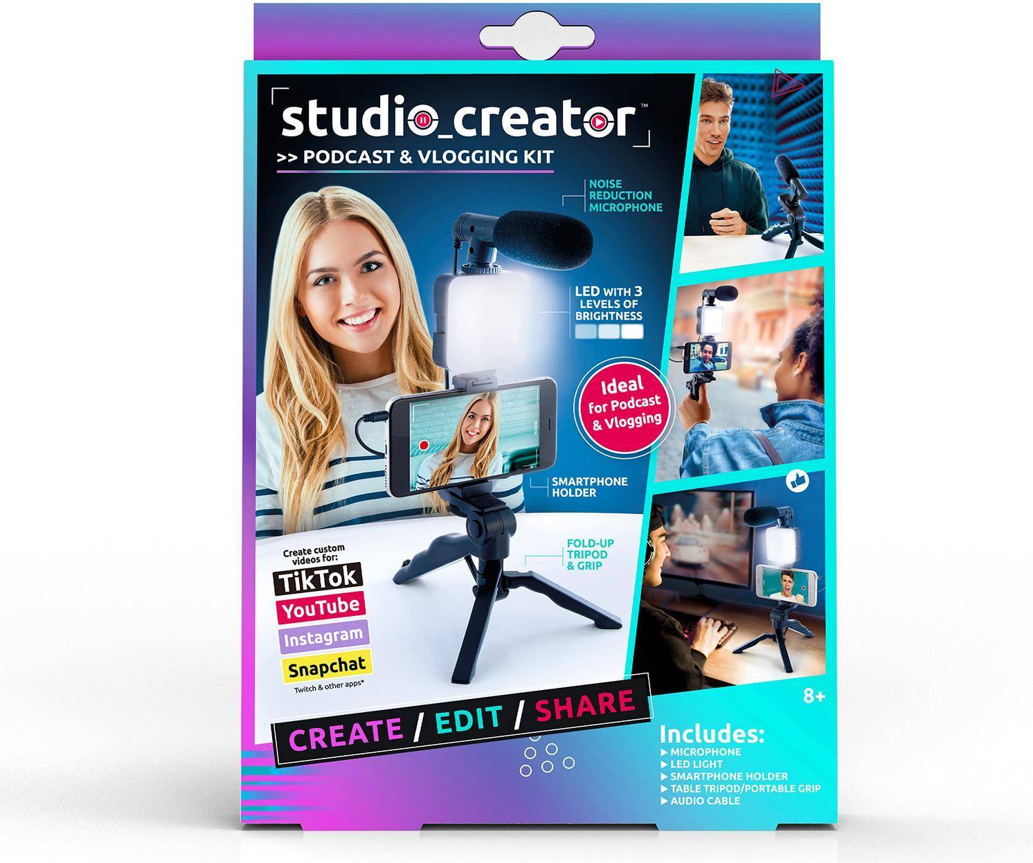 Studio Creator Podcast and Vlogging Kit