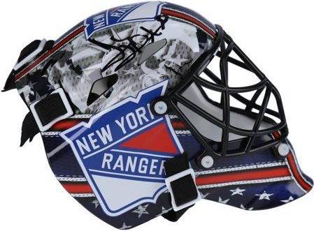 Hockey mask Fancy Dress Fanatics Authentic New York Rangers Autographed Mini Goalie Mask