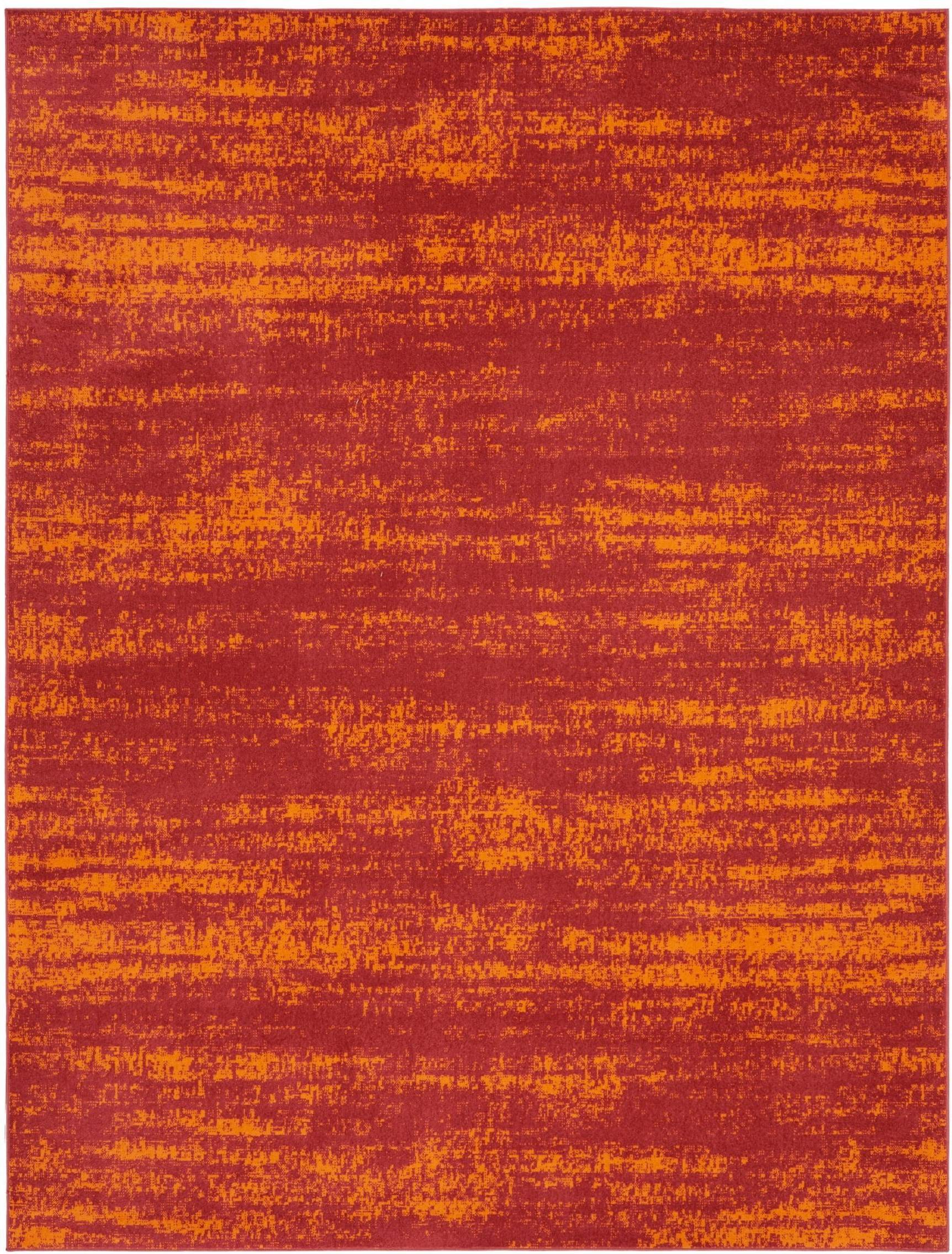 Nourison Essentials Solid Red