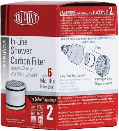 Shower filter DuPont SSC0501 In-Line Shower Carbon Filter