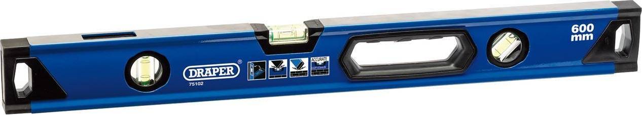 Draper Box Section Level 600mm Vattenpass