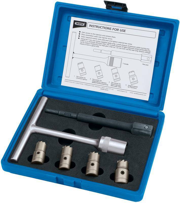 Draper Expert Injector Seat Cutter Set DISC6 Multi-tool