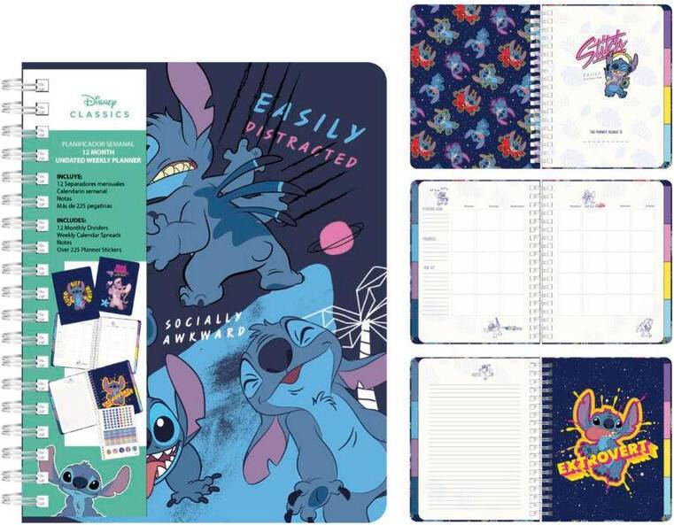 Weekly planner Stitch Weekly Planner