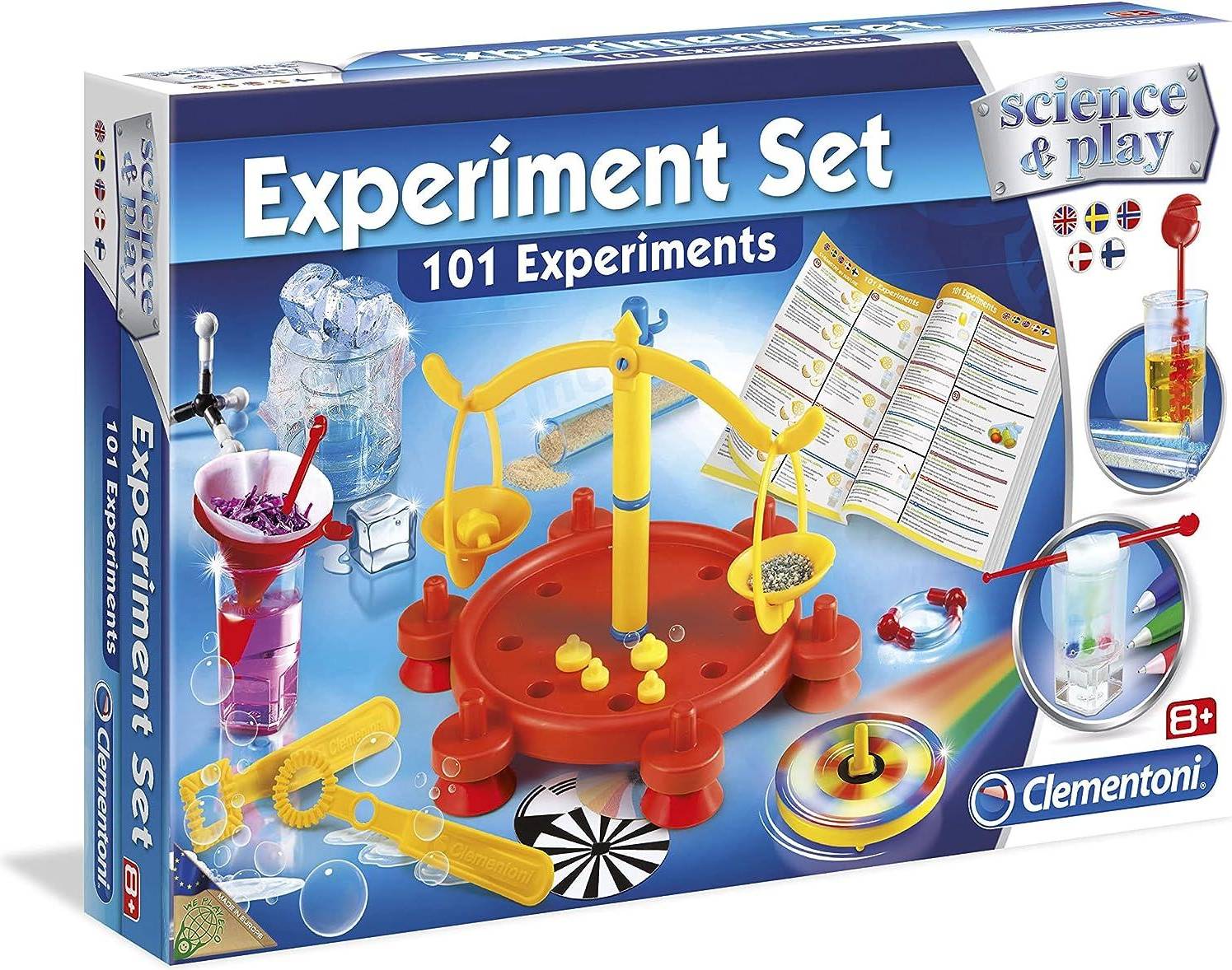 Clementoni Science & Play Experiment Set 101 Experiments