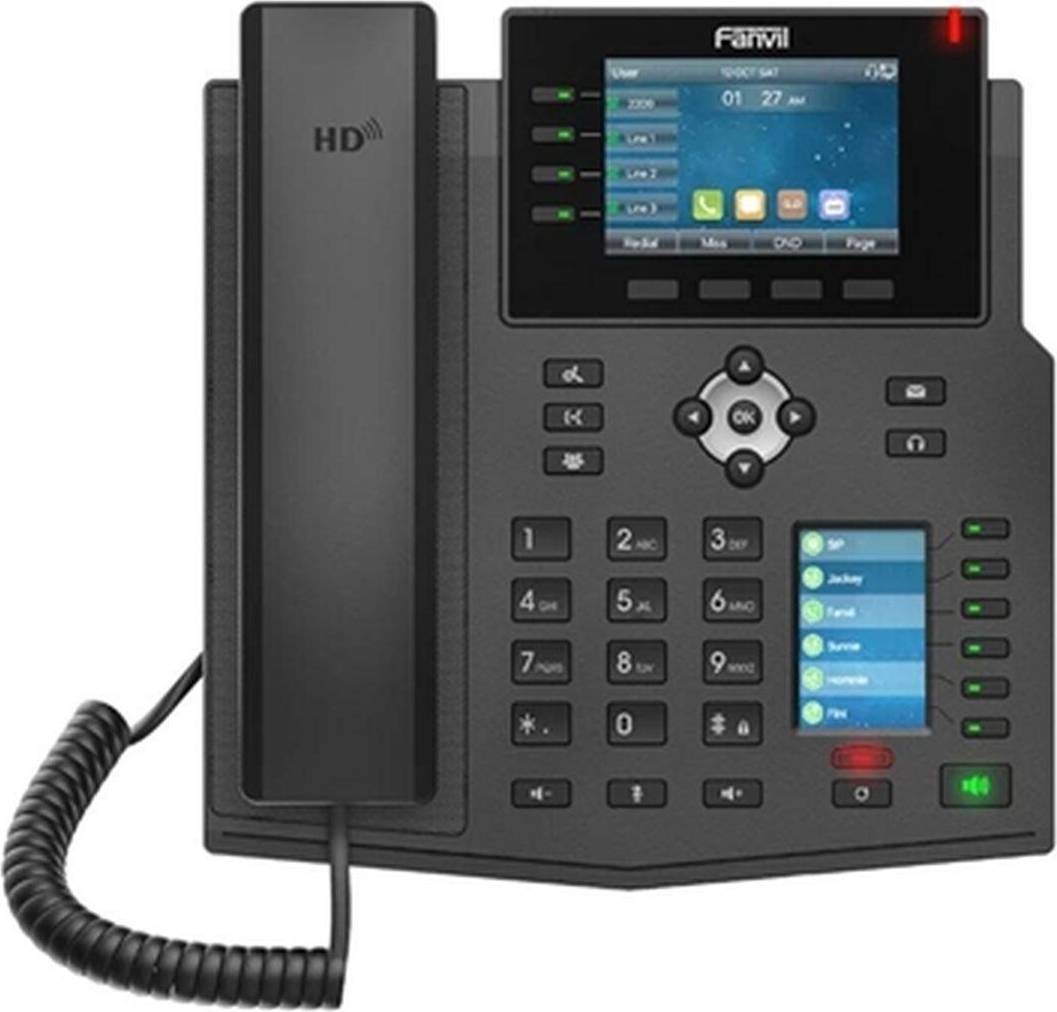 Fanvil Fastnettelefon X5U Sort