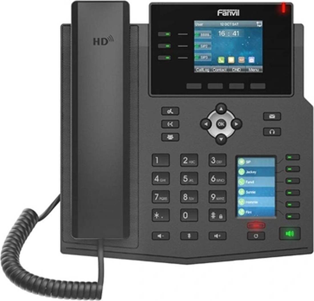 Fanvil Fastnettelefon X4U Sort