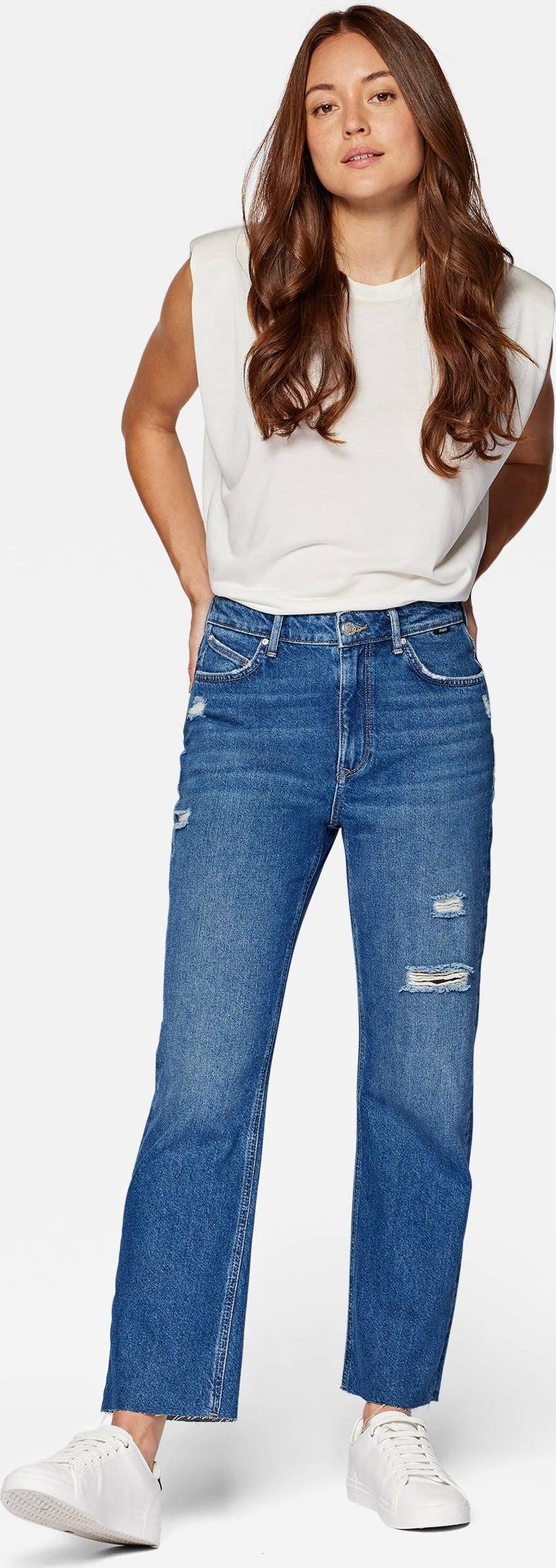 Mavi New York Jeans Ribbad Denim - Mörk Ribbad
