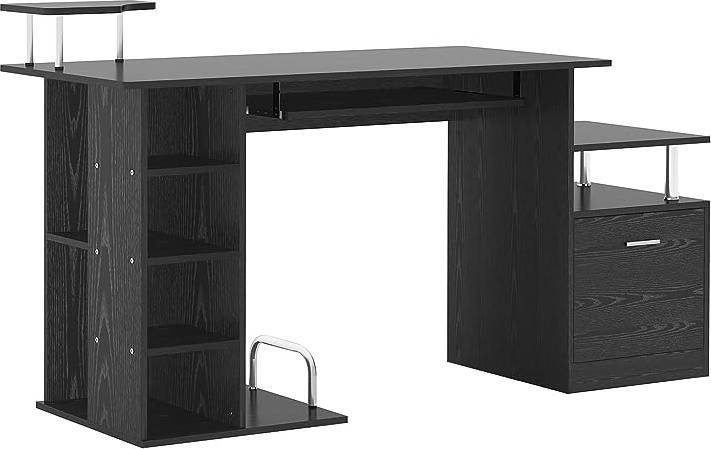 Homcom PC Workstation Writing Desk 60x152cm