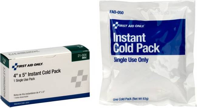 First aid box First Aid Only Instant Cold Pack