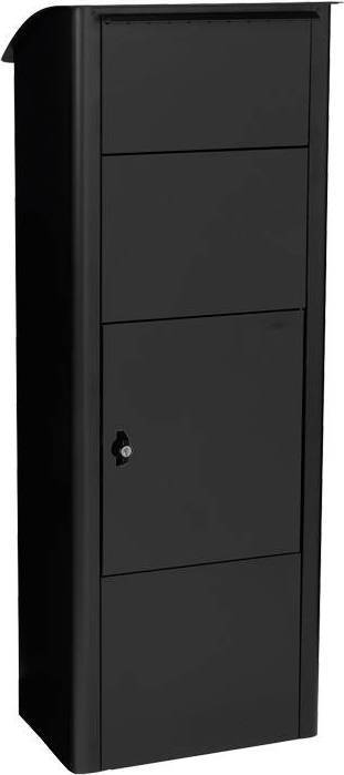 MEFA Beech Parcel Box 457 Ruko Lock - Black