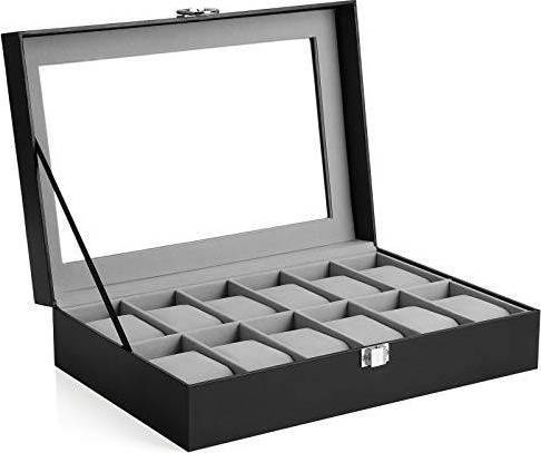 12 Slots Watch Box